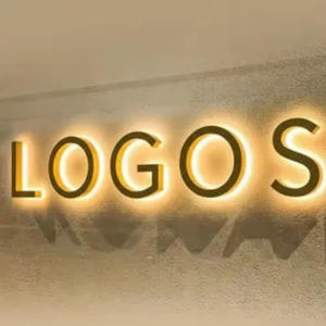 ตัวอักษรโลหะเรืองแสงสำหรับล็อบบี้แกรนด์โฮเทลพร้อมโปรไฟล์ 3 มิติขนาดใหญ่และการชุบไทเทเนียม - Product Image 6