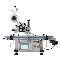 Nouvelle machine d'étiquetage électrique automatique XQ-160 pour bouteilles et canettes de boissons (plastique/papier) - Fonctionnement facile Garantie 1 an 220V
