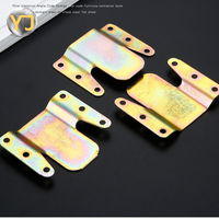 Chinesische Hardware-Fabrik Universal Metall Sofa Hardware Teile Verbindungs stücke Möbel Zubehör Steck verbinder