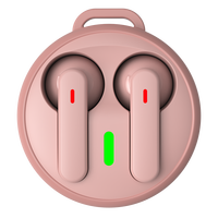 Écouteurs sans fil TWS de haute qualité avec indicateur de batterie LED Écouteurs intra-auriculaires pour fille pour iPhone Bonnes critiques