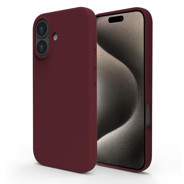 2024 New Shockproof Colorful Soft Tpu Liquid Silicone Wave Cell Mobile Phone Cases for I Phone15 16 Plus Pro Max Silicon Covers