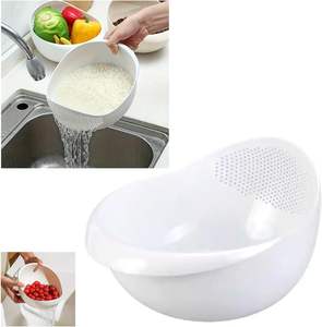 Cesta de Cocina para Lavar Verduras, Cesta de Drenaje, Filtración, Conservación de Frescura, Estante de Almacenamiento, Cesta para Refrigerador - Product Image 1