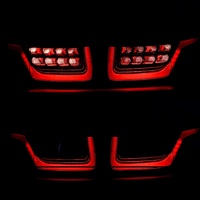 Luces Traseras Obsidian para Land Rover Range Rover Sport 2014-2017, Luces Traseras Ahumadas Negras para Range Rover Antiguo a Nuevo