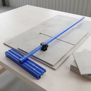 Taglierina Manuale a Cinque File Tipo T per Piastrelle con Supporto Anti-Collisione, Spessore 2cm, Utensile per Taglio Manuale di Piastrelle di Grande Formato - Product Image 1