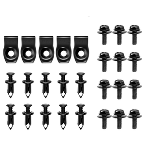 Tuercas de Rueda para Auto, Rosca Métrica Gruesa, Recubrimiento de Zinc Negro, Tornillos Hexagonales de Acero, Fijaciones Automotrices para Reparación y Reemplazo - Product Image 2