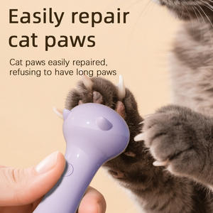 Lima <span class=keywords><strong>de</strong></span> Uñas Eléctrica para Mascotas con 6 Cabezales <span class=keywords><strong>de</strong></span> Pulido, Recargable, para Gatos y Perros Pequeños - Product Image 3