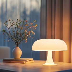 Creative Mushroom <b>LED</b> <b>Table</b> Lamp Minimalist Nordic Bedside <b>Light</b> Stylish Decor Desk Lamp For Home Interior Cafe Decor - Product Image 6