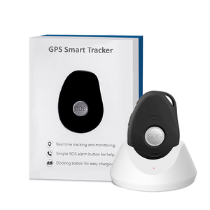 노인 돌봄을 위한 안전 개인 경보 목걸이 전화 <span class=keywords><strong>GPS</strong></span> 추적기 낙상 경보 SOS 방수 4G LTE <span class=keywords><strong>GPS</strong></span> 추적 장치 - Product Image 2