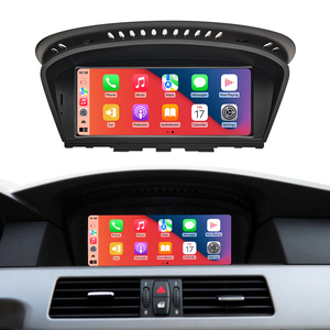 หน้าจอมัลติมีเดียไร้สาย รองรับ Carplay และ Android Auto ระบบ Linux สำหรับรถยนต์ BMW ซีรีส์ 5 รุ่น E60 E61 E63 <span class=keywords><strong>E90</strong></span> ปี 2005-2010 ระบบ CCC CIC เครื่องเล่นวิทยุในรถยนต์ - Product Image 1