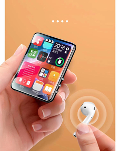 Lecteur MP3 MP4 à écran tactile complet, lecteur de musique HIFI portable avec haut-parleur, lecteur de livres électroniques, enregistreur vocal, appareil audio pour étudiants, pour le sport - Product Image 4