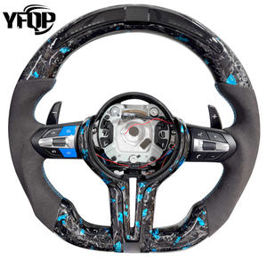 <span class=keywords><strong>Volant</strong></span> de Sport Personnalisé pour Modèles <span class=keywords><strong>BMW</strong></span> F10 F18 F11 M6 <span class=keywords><strong>M3</strong></span> M4 M5 E81 F20 Forgé en Véritable Fibre de Carbone - Product Image 1