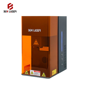 Mini Máquina de Grabado Láser de Fibra Portátil, Totalmente Cerrada, de Escritorio, 30W 1064nm 20W 450nm, con Enfriamiento por Aire - Product Image 3