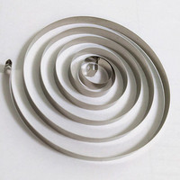 Ressort à volute personnalisé Ressort hélicoïdal plat Mécanique à remontage rétractable Ressort à défilement à force constante Bobine métallique en acier