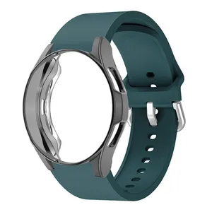 मामले + सैमसंग गैलेक्सी के लिए बैंड घड़ी 4 क्लासिक 46mm 42mm 44mm 40mm smartwatch watchband रिज खेल कंगन गैलेक्सी घड़ी 4 पट्टा
