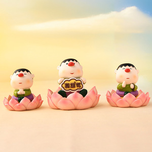 Fat Tiger Figurine Resin Cartoon Decor Home Office Desk Gift Artistic Sculpture - Product Image 4