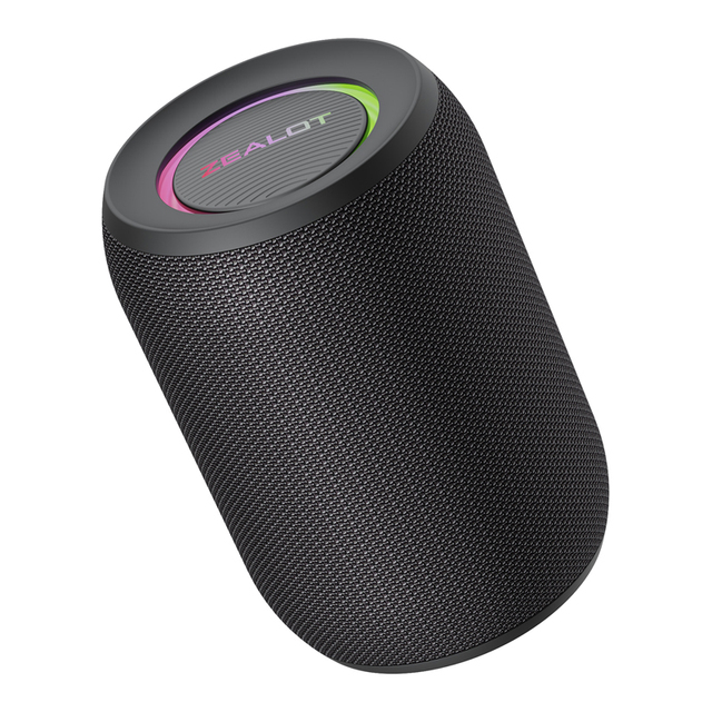 10W Mini Portable Wireless Speaker Waterproof Outdoor Speaker with RGB LED Lighting TF Card BT Speaker High Bass Sound