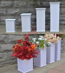 Supports de fleurs en PVC de haute qualité pour mariage, supports de fleurs en acrylique pour mariage, vente en gros - Product Image 5