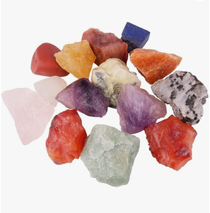 Piedras en bruto <span class=keywords><strong>de</strong></span> cuarzo natural caído Espécimen <span class=keywords><strong>de</strong></span> minerales crudos <span class=keywords><strong>para</strong></span> equilibrio <span class=keywords><strong>de</strong></span> energía <span class=keywords><strong>de</strong></span> 7 Chakras - Product Image 6
