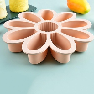 Moule de cuisson en silicone alimentaire antiadhésif pour gâteaux, mousses, muffins, gâteaux au lait, gelées et poudings - Product Image 4