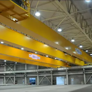 Juren customized design overhead double girder main beam crane 10t for construction