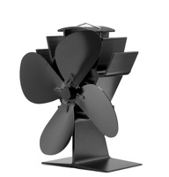 Poêle à bois d'intérieur pour l'hiver, ventilateur de poêle alimenté par la chaleur, poêle à granulés, 4 pales, écoventilateur d'échappement pour autres chauffages domestiques