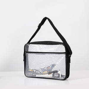 Bolsa de PVC Transparente Antiestática con Rejilla ESD, Bolsa de Almacenamiento para Herramientas de Ingeniería, Bolsa de PVC para Cuarto Limpio - Product Image 4