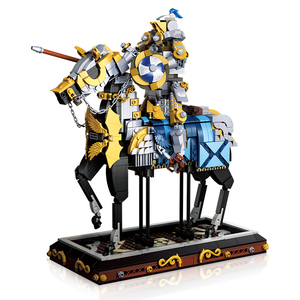 JIESTAR JJ9050 1247 pièces Série Cinéma Chevalier Médiéval Modèle de Blocs de Construction Ornementaux Jouet Éducatif Technique Cadeau de Festival - Product Image 1