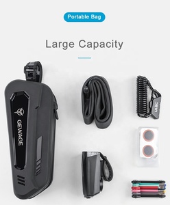 <span class=keywords><strong>Accessoires</strong></span> de vélo, sac de cadre avant pour vélo, étui étanche pour téléphone, sac tactile, sac de VTT, sac de vélo - Product Image 3