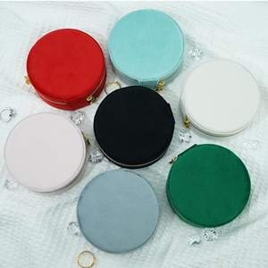 Vente en gros boîte à bijoux bague bracelet pendentif collier boîte à bijoux rouge nouveau design boîte à bijoux de luxe - Product Image 5