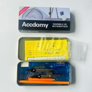 2024 New Academy Math Set Juego matemático africano Caja de geometría de 13 piezas - Product Image 4