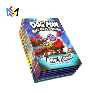 Fabrication directe du fabricant, roman graphique pour enfants personnalisé, couverture rigide, série Cat Kid Dog Man, livre de bande dessinée en couleur, histoire pour enfants - Product Image 6