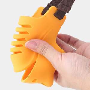 뜨거운 판매 조정 가능한 실리콘 개 총구 물린 방지 오리 빌 마스크 - Product Image 4