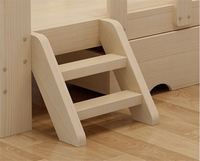 AILICHEN Meubles de chambre à coucher modernes Lit en bois massif Lits simples pour bébé