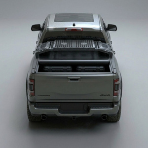 Cubierta de Aluminio Impermeable para Caja de Camioneta, Compatible con Tacoma SR5, <span class=keywords><strong>TRD</strong></span> Sport, <span class=keywords><strong>TRD</strong></span> Off-Road, Limited, <span class=keywords><strong>TRD</strong></span> <span class=keywords><strong>Pro</strong></span>, Trailhunter, <span class=keywords><strong>TRD</strong></span> PreRunner - Product Image 2