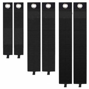 Bandes élastiques robustes pour le stockage avec boucles en nylon, attaches pour câbles, attaches auto-adhésives personnalisées à boucle et crochets - Product Image 1