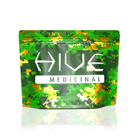 Pochette résistante aux enfants 1g 3.5g 7g 14g 28g sacs de sortie de despensary Gram sacs en Mylar 3.5G imprimés personnalisés à fermeture éclair anti-odeur
