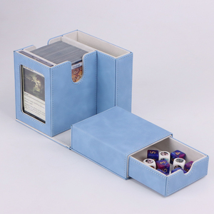 Cao Cấp 100 Thẻ Giao Dịch Cho MTG Boong Hộp PU Thẻ Từ Bảo Vệ Lưu Trữ Cho Giao Dịch Thẻ - Product Image 2