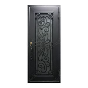 Fabricante de Elegantes Diseños de Puertas de Hierro Forjado para Entrada Principal - Product Image 1