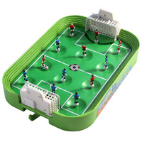Mini jeu de football de table en plastique pour fêtes, batailles compétitives, jeu interactif parent-enfant, à partir de 4 ans