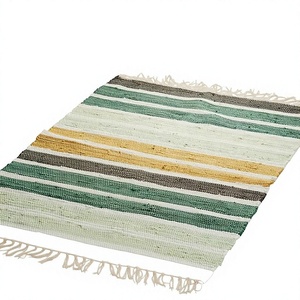 Alfombras de trapo de algodón de diseño único de lujo para uso en interiores y exteriores, alfombras y juegos de trapo de área económica con gran valor por ITHL - Product Image 1