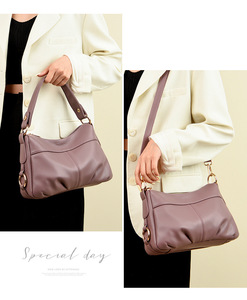 New Design Pu Leather <b>Tote</b> Bags for Women Fashion Pure Leather Handbags Handbag for Women Bags - Product Image 3