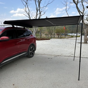 Güçlü alüminyum geri çekilebilir açık yan araba üst raf çatı tente çadır kategori - Product Image 2