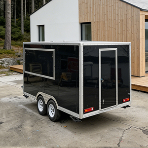 Camion de nourriture mobile de rue, remorque pour hot-dogs, hamburgers, kebab, poulet frit, remorques de nourriture d'occasion à <span class=keywords><strong>vendre</strong></span> par le propriétaire - Product Image 3