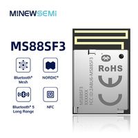 Módulo BLE MinewSemi MS88SF31 nRF52833, Largo Alcance de Transmisión, Totalmente Certificado, Módulo de Bajo Consumo