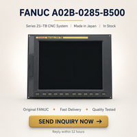 Sistema CNC Original FANUC Serie 21i-TB A02B-0285-B500, Unidad de Pantalla LCD para Controlador CNC, Hecho en Japón
