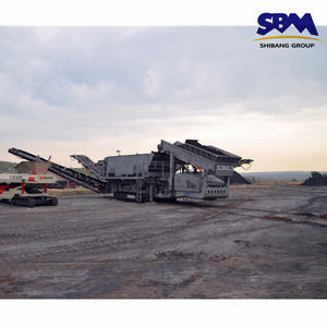 Concasseur de déchets de construction portable 100 tph, machine à concasser mobile à roues, concasseur à mâchoires, à cône et à percussion, installation de criblage - Product Image 2