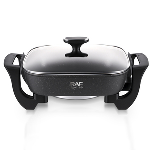 RAF 1200W R.5440 Marmite Électrique 6L Antiadhésive avec Bouton de Contrôle Grande Capacité Nettoyage Facile Chauffage Uniforme - Product Image 3