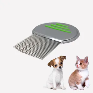 Peine Sacapulgas Para Mascotas Sisir Kucing Thép Miễn Phí Mẫu Chó Loại Bỏ Lông Chấy Mèo Kim Vật Nuôi Bọ Chét Lược Cho Chó