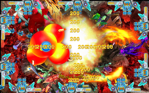 Whole Sale Panda <strong>Magic</strong> Online Fish Game Board for for 8 Players with Bill Acceptor and English Language - Product Image 5