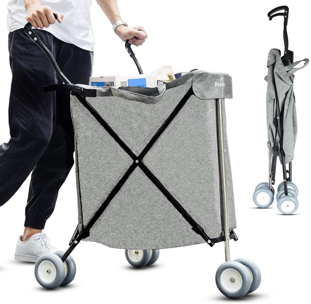 Chariot Portable et chariot utilitaire de Transit avec sac amovible toile résistante à l'eau avec couvercle